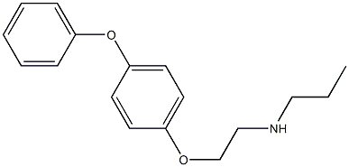  [2-(4-phenoxyphenoxy)ethyl](propyl)amine