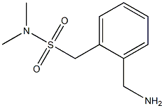 [2-(aminomethyl)phenyl]-N,N-dimethylmethanesulfonamide Structure