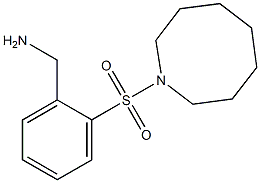 [2-(azocane-1-sulfonyl)phenyl]methanamine,,结构式