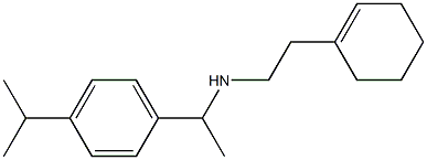 [2-(cyclohex-1-en-1-yl)ethyl]({1-[4-(propan-2-yl)phenyl]ethyl})amine