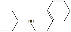 [2-(cyclohex-1-en-1-yl)ethyl](pentan-3-yl)amine 化学構造式