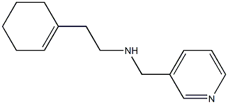 [2-(cyclohex-1-en-1-yl)ethyl](pyridin-3-ylmethyl)amine Structure