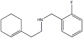 [2-(cyclohex-1-en-1-yl)ethyl][(2-fluorophenyl)methyl]amine