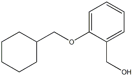 [2-(cyclohexylmethoxy)phenyl]methanol,,结构式