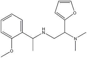 [2-(dimethylamino)-2-(furan-2-yl)ethyl][1-(2-methoxyphenyl)ethyl]amine