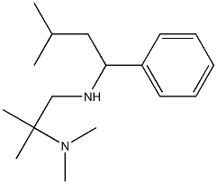 [2-(dimethylamino)-2-methylpropyl](3-methyl-1-phenylbutyl)amine