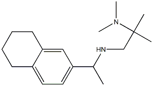 [2-(dimethylamino)-2-methylpropyl][1-(5,6,7,8-tetrahydronaphthalen-2-yl)ethyl]amine