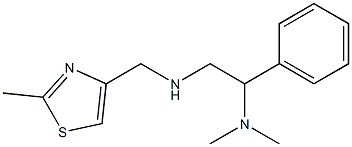 [2-(dimethylamino)-2-phenylethyl][(2-methyl-1,3-thiazol-4-yl)methyl]amine