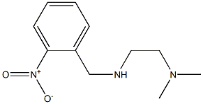 [2-(dimethylamino)ethyl][(2-nitrophenyl)methyl]amine,,结构式
