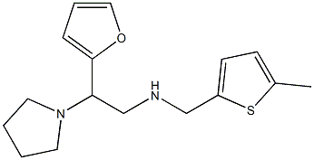 [2-(furan-2-yl)-2-(pyrrolidin-1-yl)ethyl][(5-methylthiophen-2-yl)methyl]amine