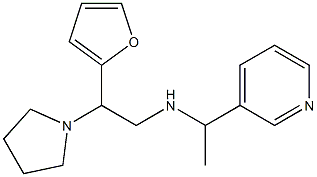  [2-(furan-2-yl)-2-(pyrrolidin-1-yl)ethyl][1-(pyridin-3-yl)ethyl]amine