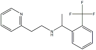  [2-(pyridin-2-yl)ethyl]({1-[2-(trifluoromethyl)phenyl]ethyl})amine