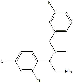 [2-amino-1-(2,4-dichlorophenyl)ethyl][(3-fluorophenyl)methyl]methylamine