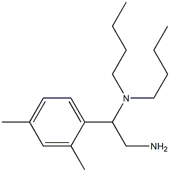 [2-amino-1-(2,4-dimethylphenyl)ethyl]dibutylamine Structure