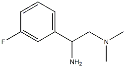 [2-amino-2-(3-fluorophenyl)ethyl]dimethylamine