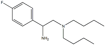 [2-amino-2-(4-fluorophenyl)ethyl]dibutylamine Structure