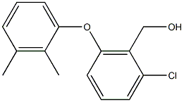 [2-chloro-6-(2,3-dimethylphenoxy)phenyl]methanol,,结构式
