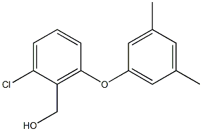 [2-chloro-6-(3,5-dimethylphenoxy)phenyl]methanol