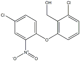 [2-chloro-6-(4-chloro-2-nitrophenoxy)phenyl]methanol