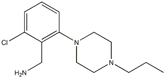 [2-chloro-6-(4-propylpiperazin-1-yl)phenyl]methanamine|