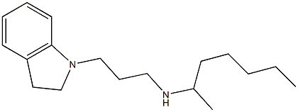 [3-(2,3-dihydro-1H-indol-1-yl)propyl](heptan-2-yl)amine