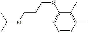 [3-(2,3-dimethylphenoxy)propyl](propan-2-yl)amine Structure