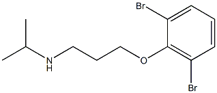 [3-(2,6-dibromophenoxy)propyl](propan-2-yl)amine