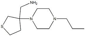 [3-(4-propylpiperazin-1-yl)tetrahydrothien-3-yl]methylamine|