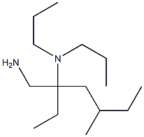 [3-(aminomethyl)-5-methylheptan-3-yl]dipropylamine 结构式