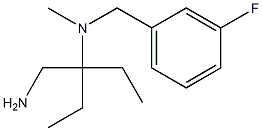 [3-(aminomethyl)pentan-3-yl][(3-fluorophenyl)methyl]methylamine