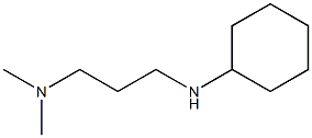 [3-(cyclohexylamino)propyl]dimethylamine Struktur