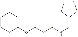 [3-(cyclohexyloxy)propyl](oxolan-3-ylmethyl)amine Structure