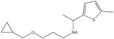  [3-(cyclopropylmethoxy)propyl][1-(5-methylthiophen-2-yl)ethyl]amine