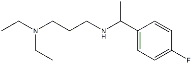  [3-(diethylamino)propyl][1-(4-fluorophenyl)ethyl]amine