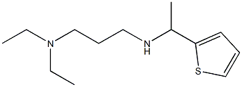 [3-(diethylamino)propyl][1-(thiophen-2-yl)ethyl]amine Structure