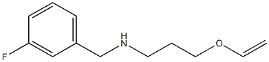 [3-(ethenyloxy)propyl][(3-fluorophenyl)methyl]amine