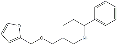 [3-(furan-2-ylmethoxy)propyl](1-phenylpropyl)amine