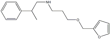 [3-(furan-2-ylmethoxy)propyl](2-phenylpropyl)amine