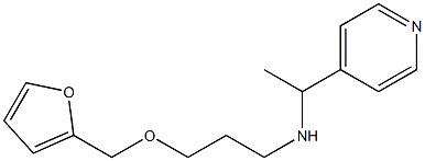 [3-(furan-2-ylmethoxy)propyl][1-(pyridin-4-yl)ethyl]amine