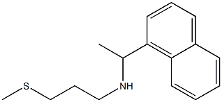  [3-(methylsulfanyl)propyl][1-(naphthalen-1-yl)ethyl]amine