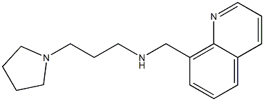 [3-(pyrrolidin-1-yl)propyl](quinolin-8-ylmethyl)amine|