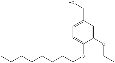 [3-ethoxy-4-(octyloxy)phenyl]methanol Structure