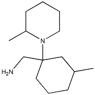 [3-methyl-1-(2-methylpiperidin-1-yl)cyclohexyl]methanamine|