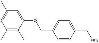 [4-(2,3,5-trimethylphenoxymethyl)phenyl]methanamine Structure