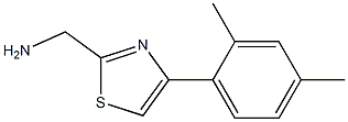 [4-(2,4-dimethylphenyl)-1,3-thiazol-2-yl]methanamine