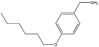 [4-(hexyloxy)phenyl]methanamine Struktur