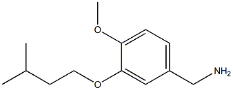 [4-methoxy-3-(3-methylbutoxy)phenyl]methanamine