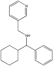 [cyclohexyl(phenyl)methyl](pyridin-3-ylmethyl)amine|