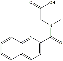 [methyl(quinolin-2-ylcarbonyl)amino]acetic acid