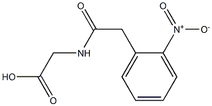 {[(2-nitrophenyl)acetyl]amino}acetic acid|